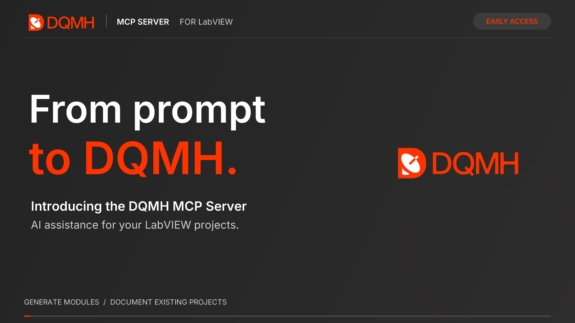 From prompt to DQMH. Introducing the DQMH MCP Server.
